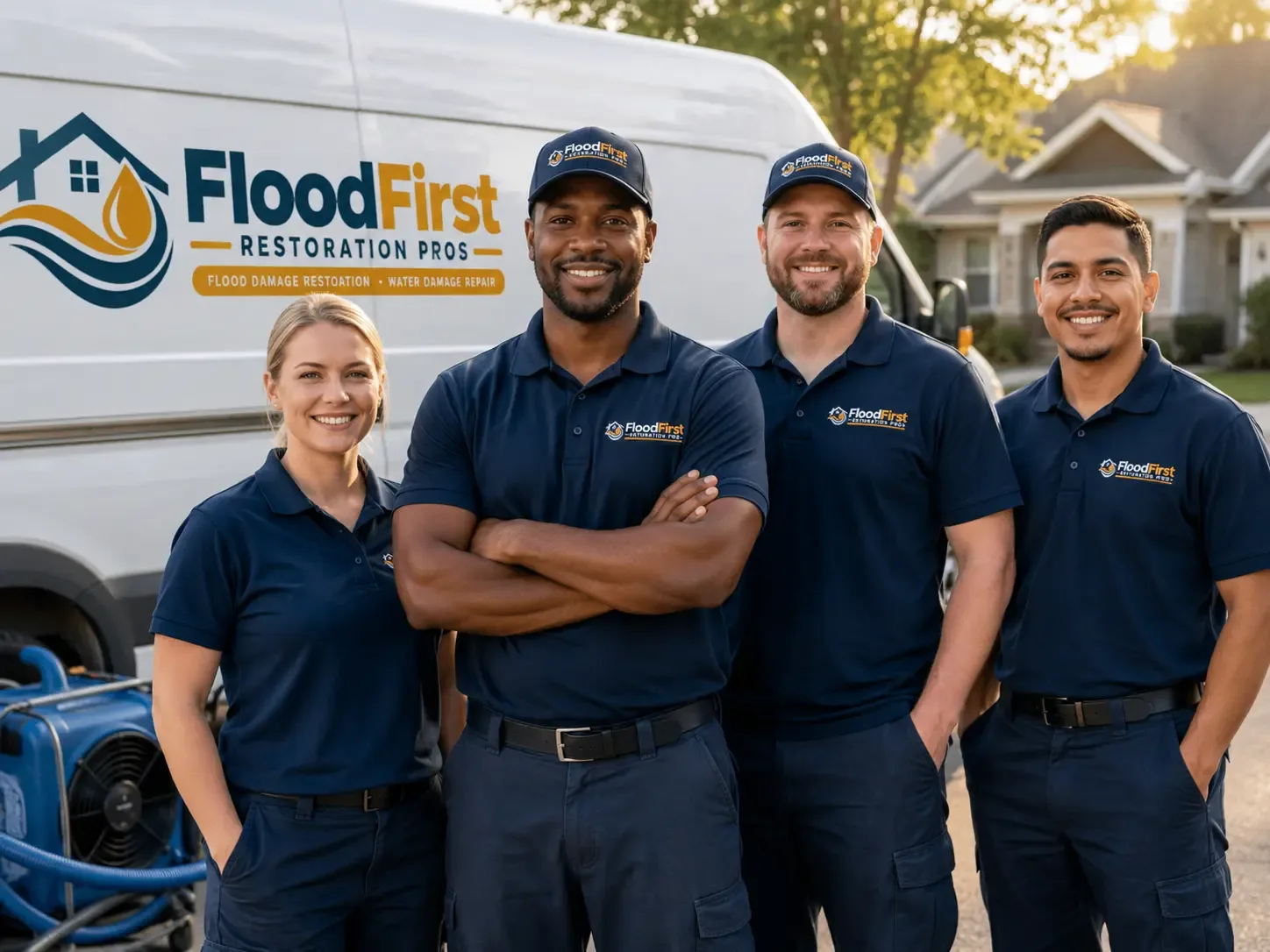 Flood Damage Restoration company in Caputa, SD
